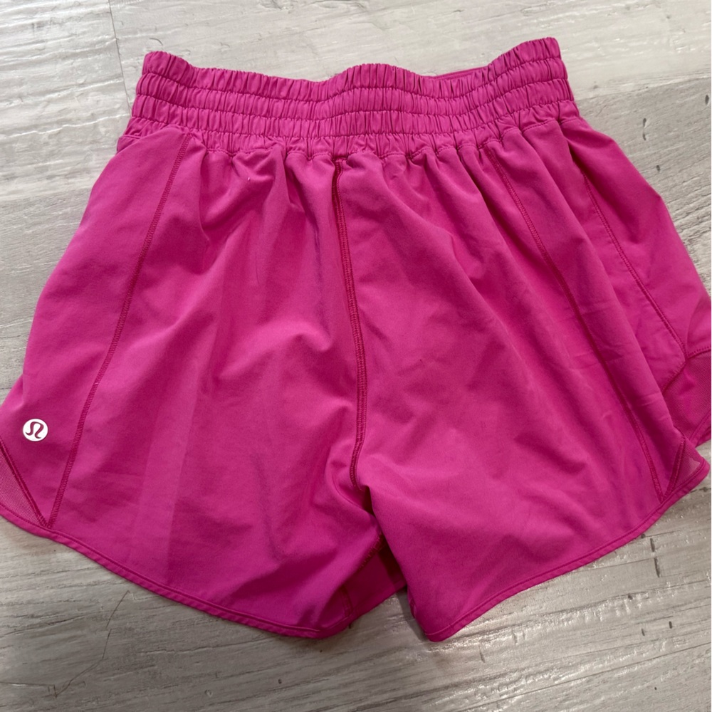 lululemon athletica Fuchsia Athletic Shorts